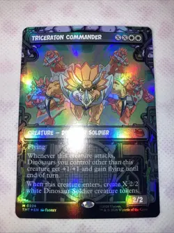 Triceraton Commander (Showcase) Teenage Mutant Ninja Turtles Foil - Image 1
