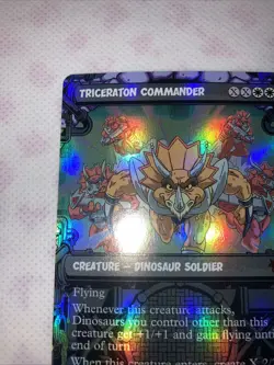 Triceraton Commander (Showcase) Teenage Mutant Ninja Turtles Foil - Image 2