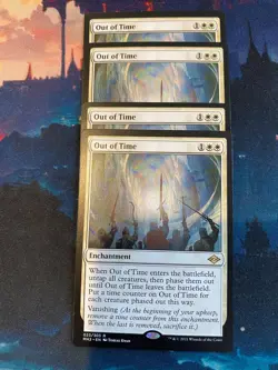 MTG Modern Horizons 2 Out of Time x 4 (play set) - Image 1