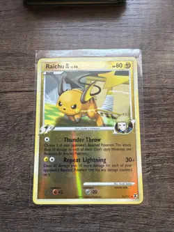 Pokemon Card Raichu GL Lv. 46 31/111 Rising Rivals Reverse Holo Rare - Image 1