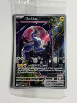 Miraidon 013 Sv: Scarlet & Violet Etb Black Star Promo Cards Holo Pokemon Sealed - Image 1