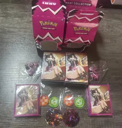 Pokemon TCG: Marnie Premium Tournament Collection Deck Box/Sleeves/Dices/Coins - Image 3