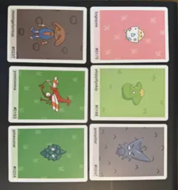 Pookiemoot Card Lot - 18Cards Gen1/Gen2 mix Fan art Pokemon - Image 3