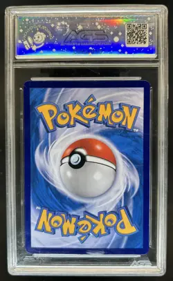 2025 Pokemon Gem Pack Vol.2 Vaporeon Reverse Holo #0201/14 AGS 10 - Image 2