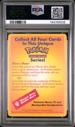 1999 POKEMON INSERT CARDS CATCH MEW! PSA 8 - Image 2
