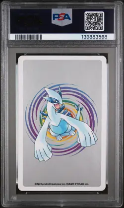 2000 POKEMON SILVER VERSION PLAYING CARDS 3 OF HEARTS #033 NIDORINO PSA 10 - Image 2