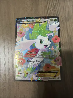 Pokemon Shaymin EX Full Art Legendary Treasures Radiant Collection-RC21/25 * NM - Image 1