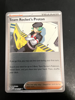 Team Rocket's Proton 208/217 - Reverse Holo - Pokemon Ascended Heroes - NM - Image 1