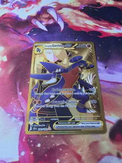 Pokemon Cynthia's Garchomp ex 241/182 SIR Gold Destined Rivals - Image 3