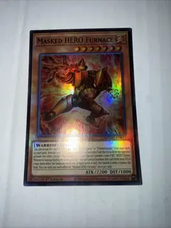 Masked HERO Furnace MZMU-EN015 Maze of Muertos 1st Edition - Image 1