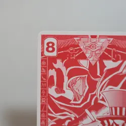 Yu-Gi-Oh Millennium Trump Poker Card Dark Magician Pandora No.8 Japanese i764 - Image 2