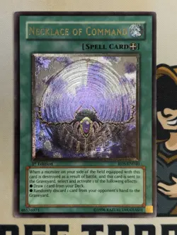 Yu-Gi-Oh! Necklace Of Command Ultimate Rare 1st Edition RDS-EN040 - Image 3