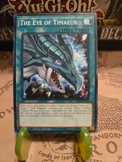 Yu-Gi-Oh The Eye of Timaeus LEDD-ENA21 Legendary Dragon Decks 1st Edition LP - Image 1