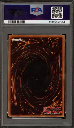 Yu-Gi-Oh! Red-Eyes B. Dragon Legend of Blue Eyes WAVY 1st Edition LOB-070 PSA 8 - Image 2