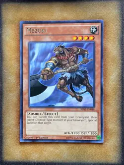 Yugioh Mezuki BP01-EN046 Rare 1st Ed NM - Image 1