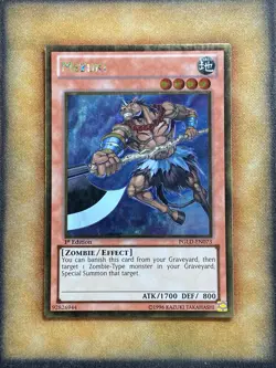 Yugioh Mezuki PGLD-EN073 Gold Rare 1st Ed LP - Image 1