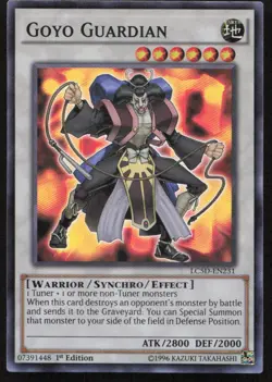 Yu-Gi-Oh TCG Legendary Collection 5D's #LC5D-EN231 Goyo Guardian Super Rare - Image 1
