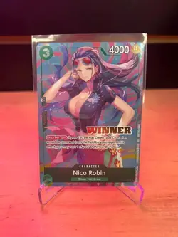 Nico Robin (Heroines Battle Winner Pack) P-111 One Piece Promotion Cards Foil - Image 1