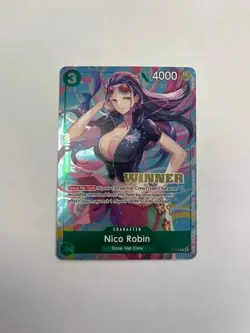 Nico Robin (Heroines Battle Winner Pack) P-111 One Piece Promotion Cards Foil - Image 2