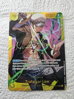 Trafalgar Law OP10-119 SEC Holo NM ENG One Piece TCG - Image 1
