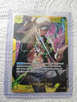 Trafalgar Law OP10-119 SEC Holo NM ENG One Piece TCG - Image 3