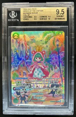 2024 One Piece Wings Of Captain Sugar Foil SP #OP04-024 BGS 9.5 - Image 1