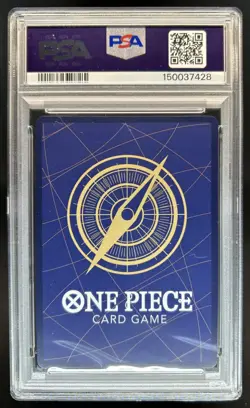 2026 One Piece Azure Sea's Seven Dracule Mihawk Manga Alt Art #OP14-119 PSA 10 - Image 2