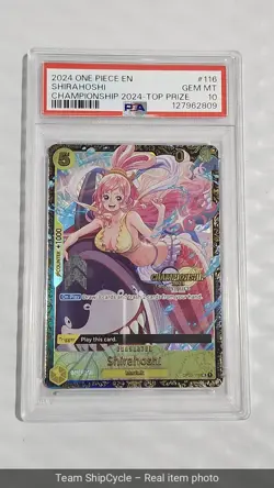 Shirahoshi October Championship 2024 Online Regional OP03116 One Piece G2U - Image 4