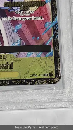 Shirahoshi October Championship 2024 Online Regional OP03116 One Piece G2U - Image 5