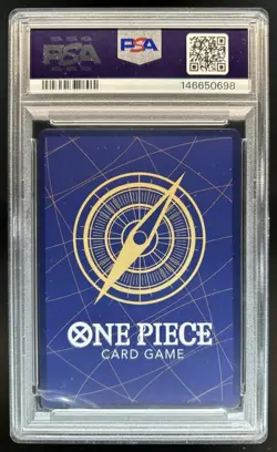 2026 One Piece Azure Sea's Seven Dracule Mihawk Manga Alt Art #OP14-119 PSA 10 - Image 2