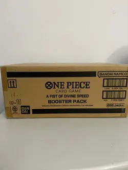 One Piece TCG English OP-11 A Fist Of Divine Speed Booster Box SEALED CASE - Image 5