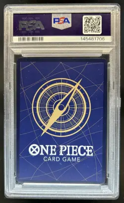 2025 One Piece Treasure Cup Top 64 Monkey D Luffy #OP12-015 PSA 9 - Image 2