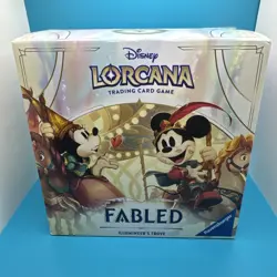 Disney Lorcana Fabled Illumineers Trove Box (Set 9) - New Factory Sealed In Hand - Image 1