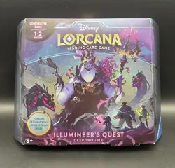 Disney Lorcana Ursula's Return Illumineers Quest Deep Trouble Factory SEALED NEW - Image 1
