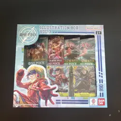 One Piece Card Game Illustration Box Vol. 3 - Box IB03 New Sealed TCG Boosters - Image 1