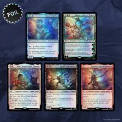 MTG Secret Lair ~ Finally! Left-Handed Magic Cards ~ FOIL ~ Sealed in Hand! - Image 1