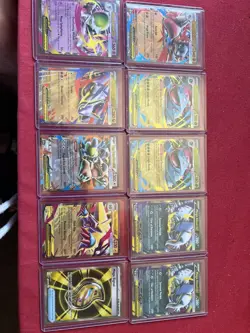 10x English EX Ultra Rare Pokemon Card tcg Bundle - Image 1
