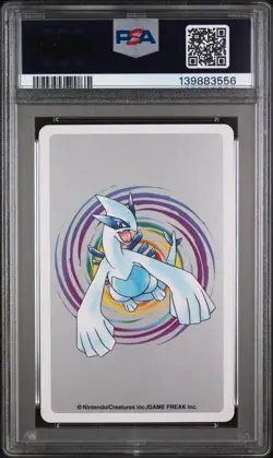 2000 POKEMON SILVER VERSION PLAYING CARDS 3 OF DIAMONDS #176 TOGETIC PSA 10 - Image 2