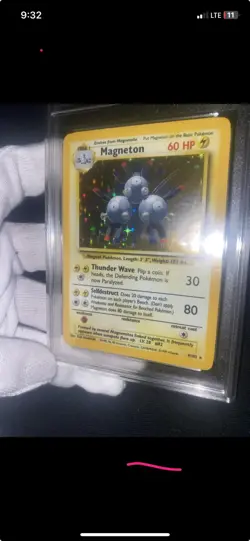 Magneton 9 pokemon card graded PGC 10 Mint. Private sale - Image 1