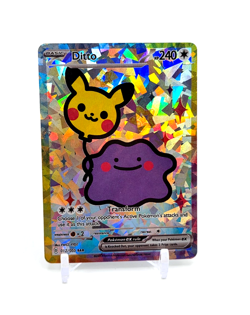 DITTO ART READ DESCRIPTION BELOW HOLO DITTO Card DITTO Pokemon Card - Image 1