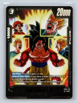 Son Gohan : GT FB09-105 Alternate Art Dual Evolution Dragon Ball Card English - Image 1