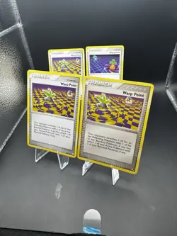 Pokemon Card Lot of 4 - Warp Point 116/130 - 2005-2008 (Vintage) Diamond & Pearl - Image 5