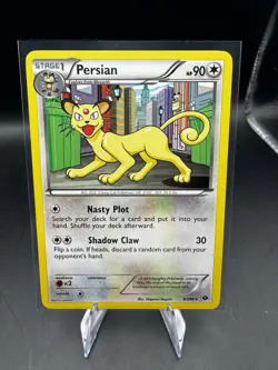 Pokemon Card Lot of 4 - Meowth & Persian - Black & White, Sun & Moon, 151 - Image 3