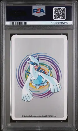 2000 POKEMON SILVER VERSION PLAYING CARDS JOKER #025A PIKACHU PSA 10 - Image 2