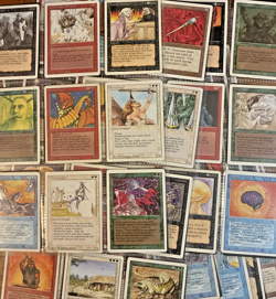 Huge 180 Revised Magic the Gathering Card Lot MTG Shivan, Serra, Awesome! R/U/C - Image 1