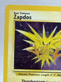 Zapdos 15/62 Fossil Unlimited Rare Holo Pokemon Card WOTC 1999 - Image 4