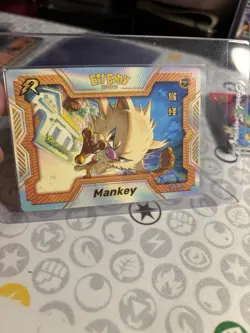 Eif Baby Pokemon Mankey R – Chinese Holo Card – NM - Image 1
