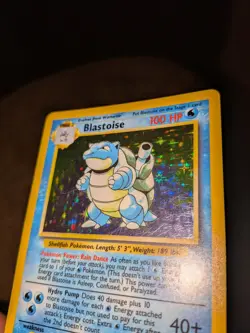 Pokemon Blastoise 2/102 Base Set Unlimited Holo Card See Pictures & Description - Image 5