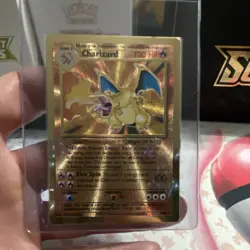 Pokemon Charizard Celebrations 25th Gold Metal Card from UPC - Image 2