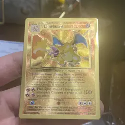 Pokemon Charizard Celebrations 25th Gold Metal Card from UPC - Image 5